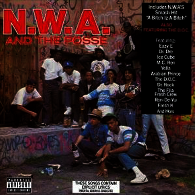 N.W.A.,Niggaz With Attitude — N.W.A. & The Posse 앨범 커버