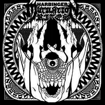 Mutilation Rites — Harbinger 앨범 커버