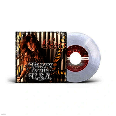 Miley Cyrus — Party In The U.S.A. (45RPM) 앨범 커버