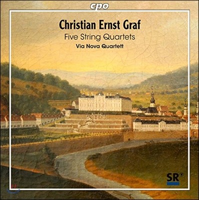 Via Nova Quartett ũƼ Ʈ ׶: ټ   4 (Christian Ernst Graf: Five String Quartets)