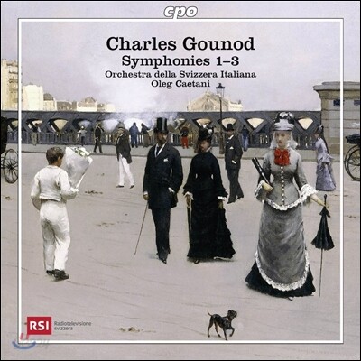 Oleg Caetani 샤를 구노: 교향곡 1번, 2번, 3번 (Gounod: Symphonies 1-3)