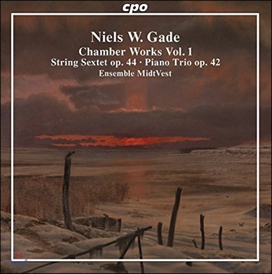 Ensemble MidtVest 가데: 실내악 작품 1집 - 현악 6중주, 피아노 트리오 (Gade: Chamber Works Vol.1 - String Sextet, Piano Trio)