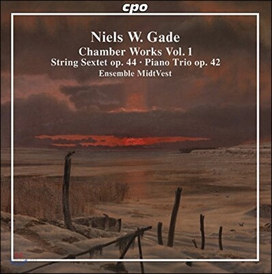 Ensemble MidtVest 가데: 실내악 작품 1집 - 현악 6중주, 피아노 트리오 (Gade: Chamber Works Vol.1 - String Sextet, Piano Trio)