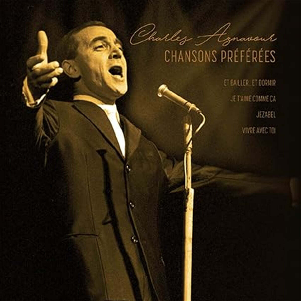 Aznavour Charles (샤를 아즈나부르) - Chansons Preferees [럭키 딥 마블 컬러 LP]
