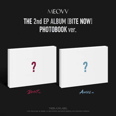 MEOVV - THE 2nd EP ALBUM [BITE NOW][PHOTOBOOK ver.][1 of 2 types sent randomly]