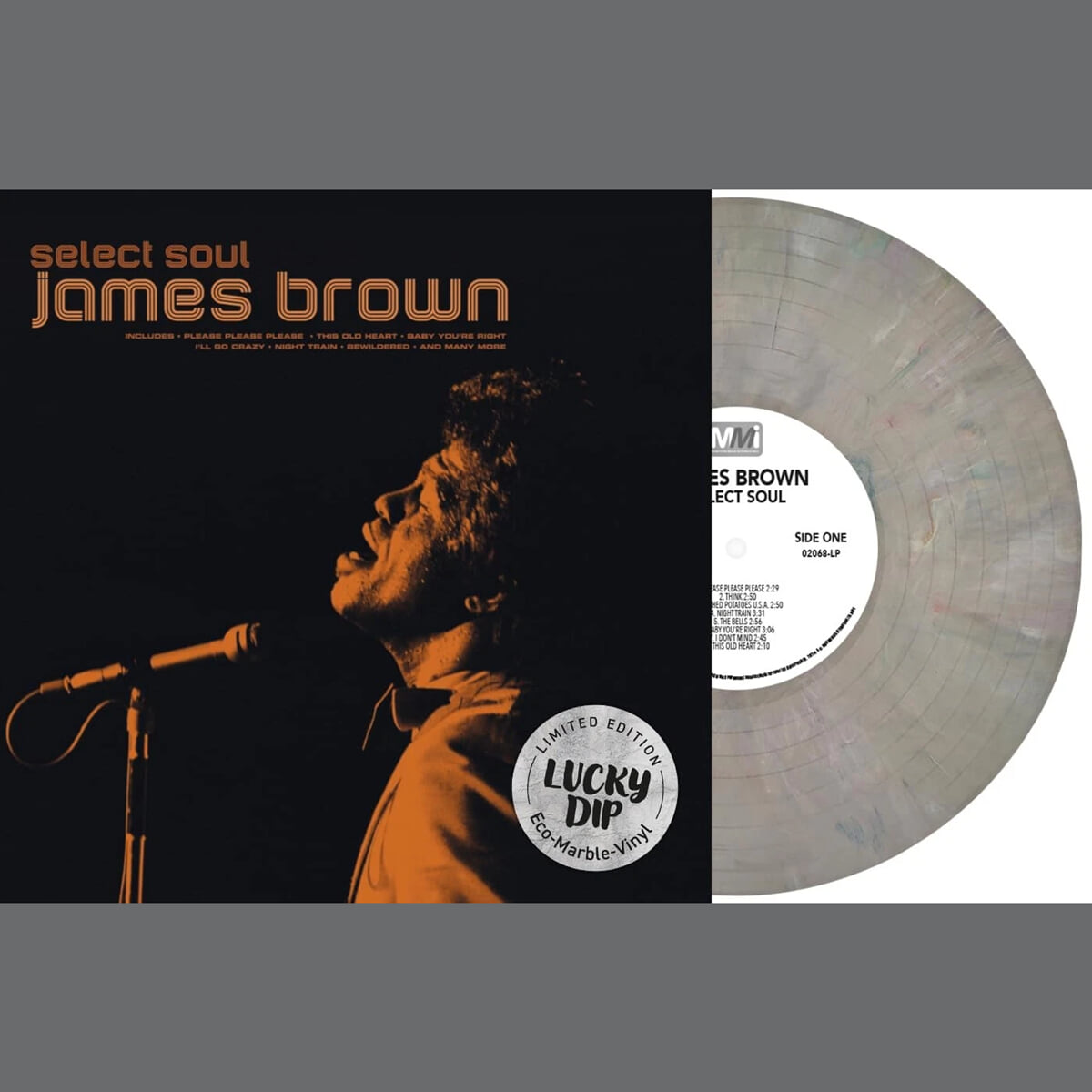 James Brown (제임스 브라운) - Select Soul [럭키 딥 마블 컬러 LP]
