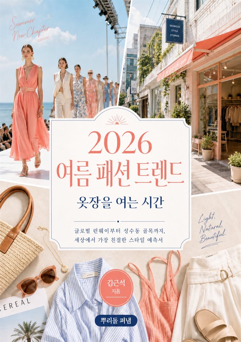 2026 여름 패션 트렌드 옷장을 여는 시간 전자책 표지