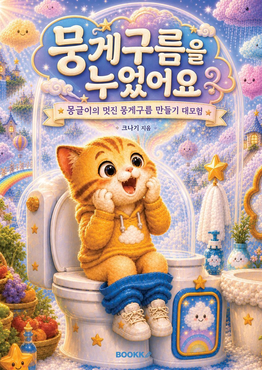 뭉게구름을 누었어요