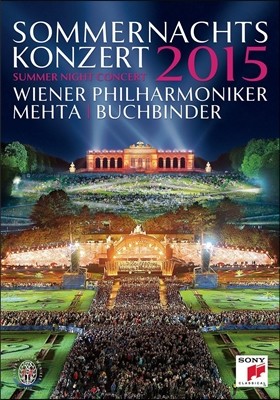 Zubin Mehta, Vienna Philharmonic 2015 ӳ ܼƮ (Summer Night Concert 2015) ֺ Ÿ, 񿣳 ϸ DVD