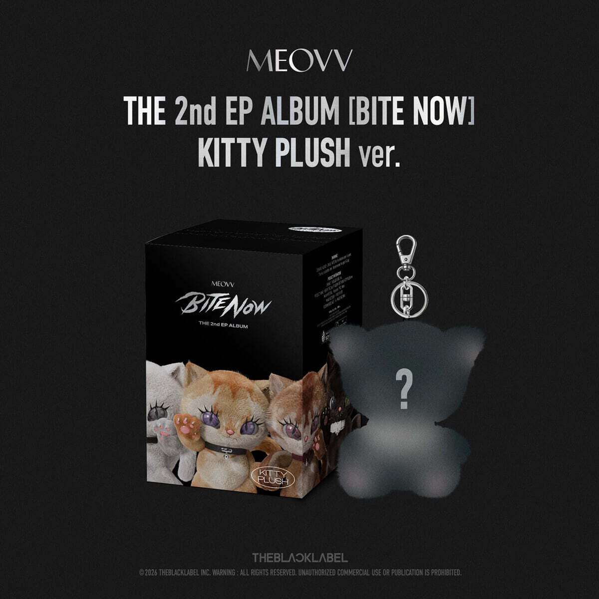 MEOVV (미야오) - THE 2nd EP ALBUM [BITE NOW][KITTY PLUSH ver.]