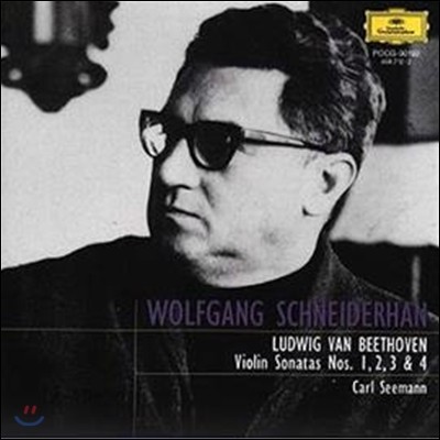 Wolfgang Schneiderhan 亥: ̿ø ҳŸ 1-4 (Beethoven : Violin Sonatas No.1-4)