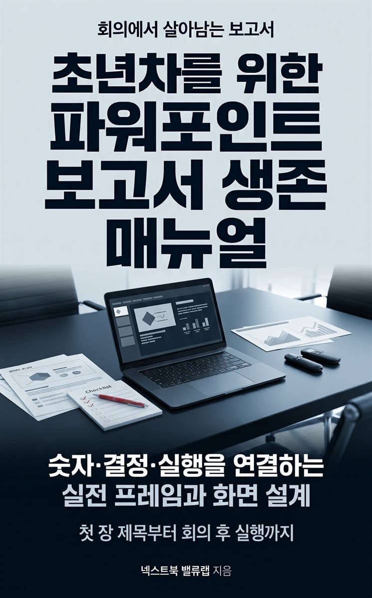 초년차를 위한 파워포인트 보고서 생존 매뉴얼