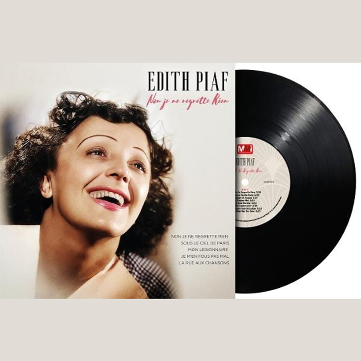 Edith Piaf (에디뜨 피아프) - Non Je Ne Regrette Rien [LP]