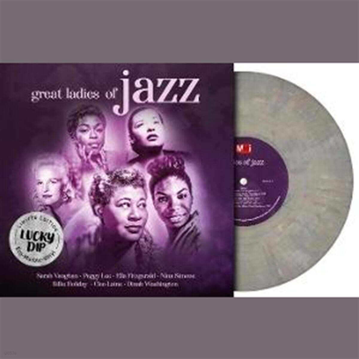 여성 재즈 보컬 베스트 모음 (Great Ladies Of Jazz) [럭키 딥 마블 컬러 LP]