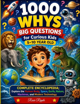 1000 Whys Big Questions for Curious Kids 5-10 Year Old; Complete Encyclopedia: Explore the Human Body, Space, Earth, Nature, Machines, and Modern Tech