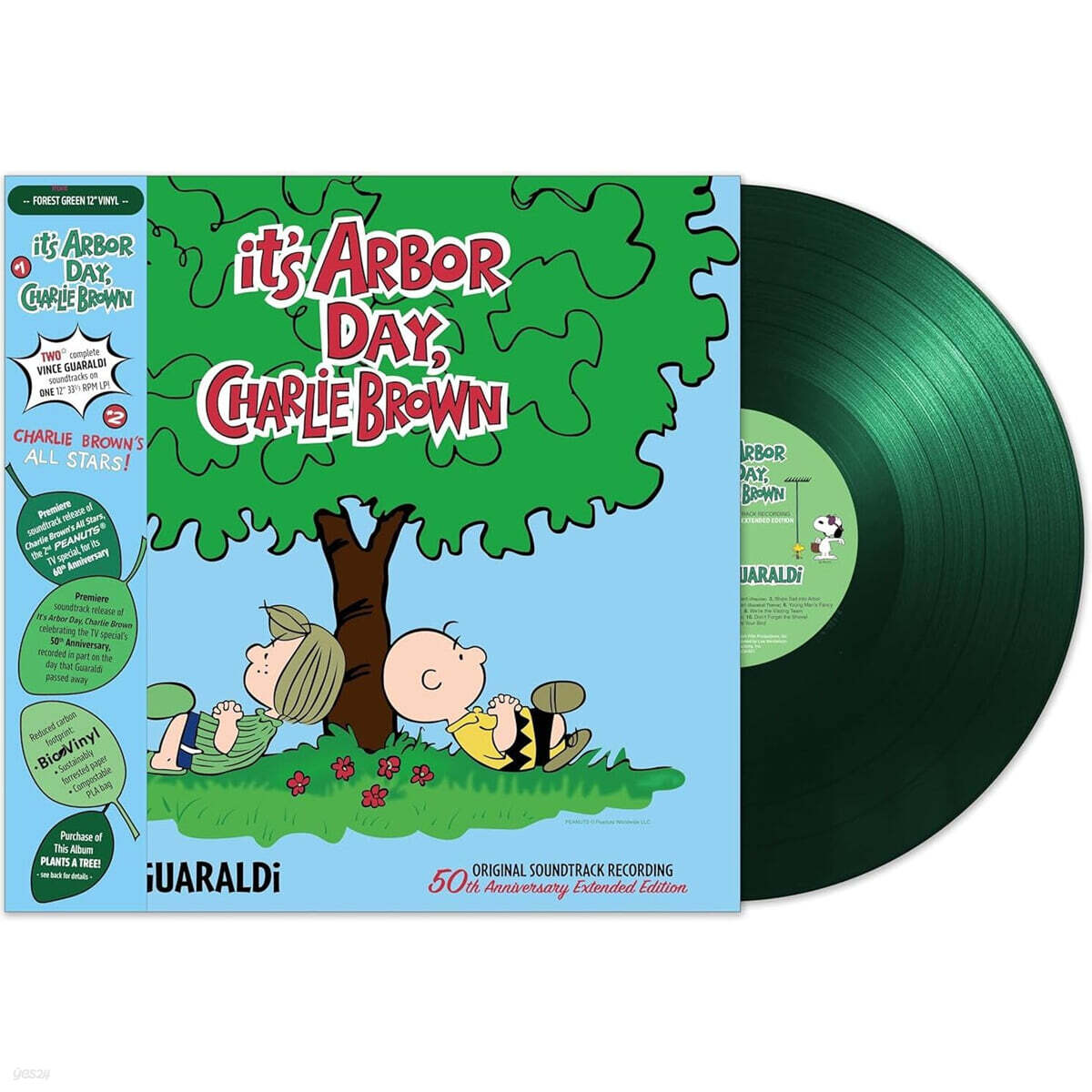 Vince Guaraldi (빈스 과랄디) - It's Arbor Day, Charlie Brown/ Charlie Brown's All Stars [포레스트 그린 컬러 LP]