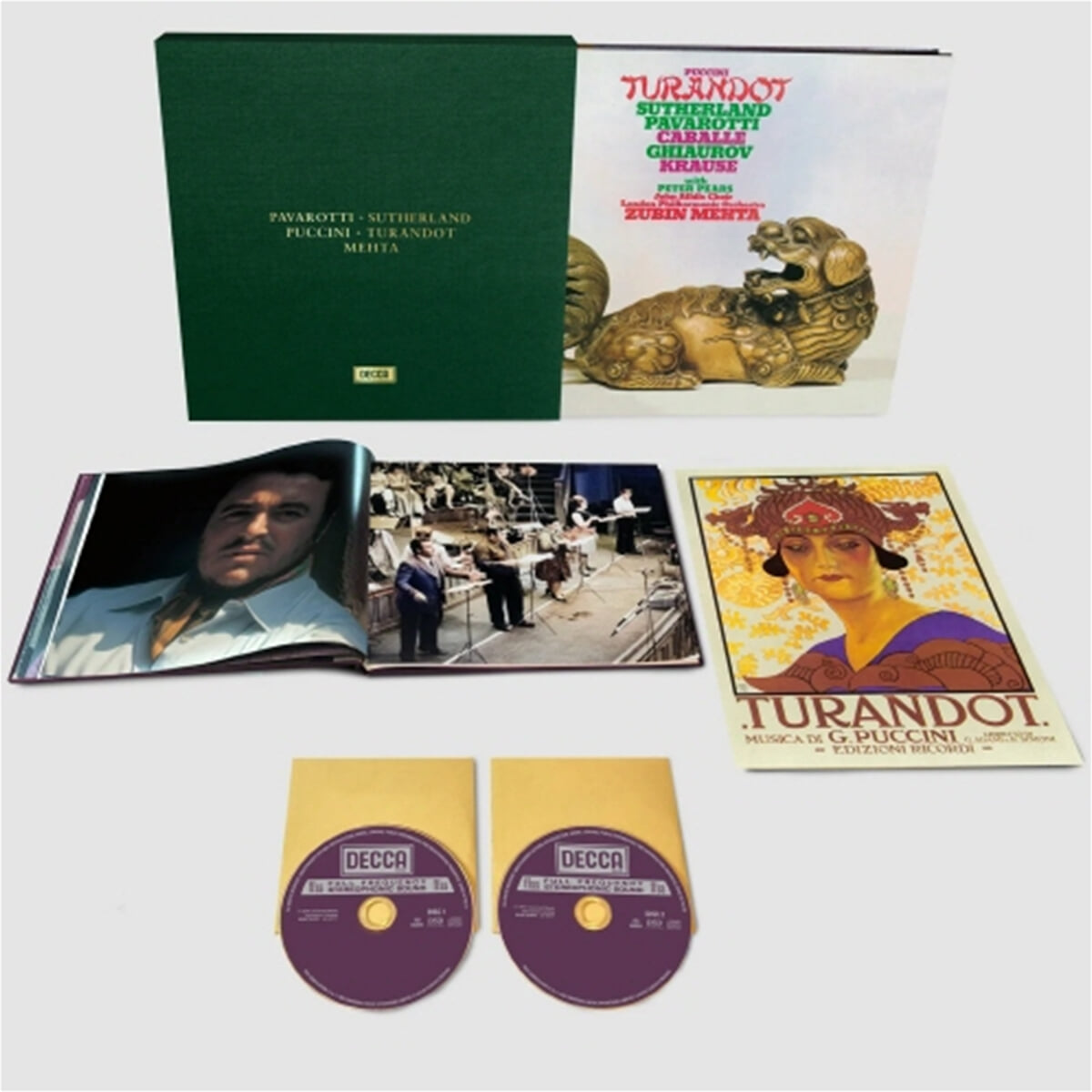 Sutherland / Pavarotti (서덜랜드 / 파바로티) 푸치니: 투란도트 (Puccini: Turnadot) [SACD Hybrid]