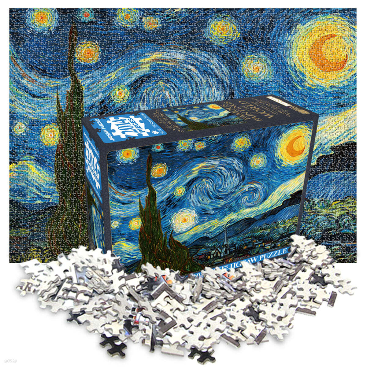 명화 직소퍼즐 2014PCS : 별이 빛나는 밤