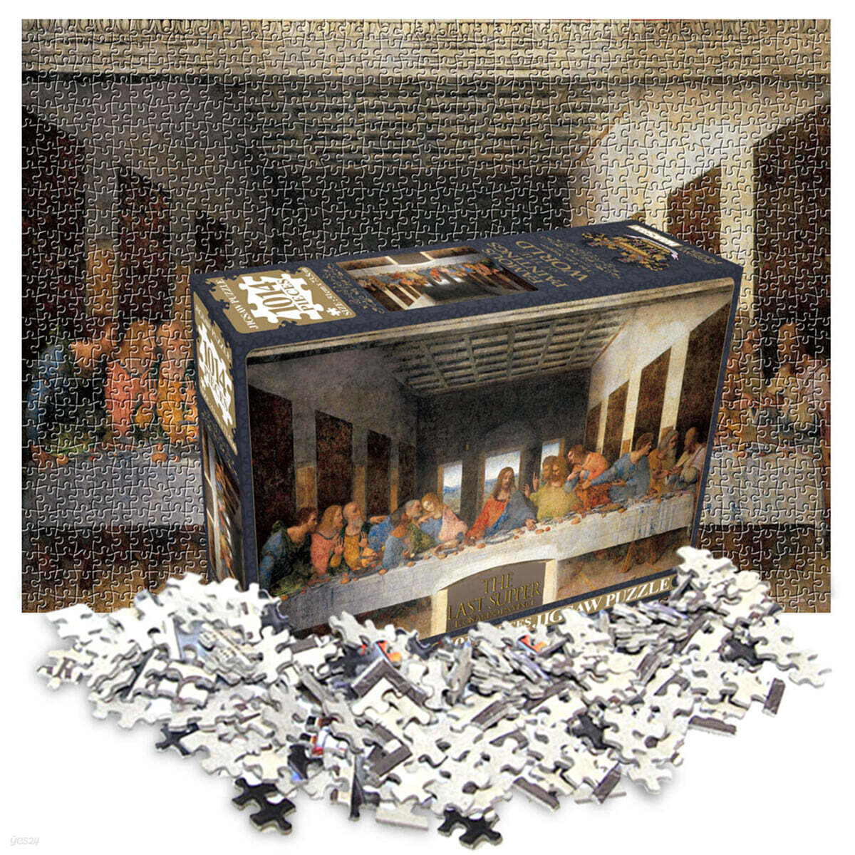 명화 직소퍼즐 1014PCS : 최후의 만찬