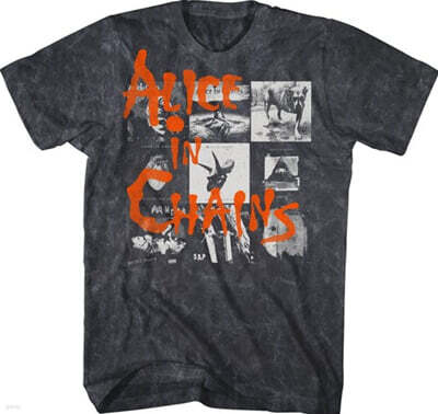 Alice In Chains - Dirt Album with Track List T-Shirt - 2XL Black