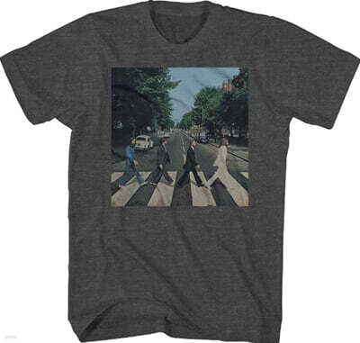 Beatles - Abbey Road T-Shirt - Small Charcoal