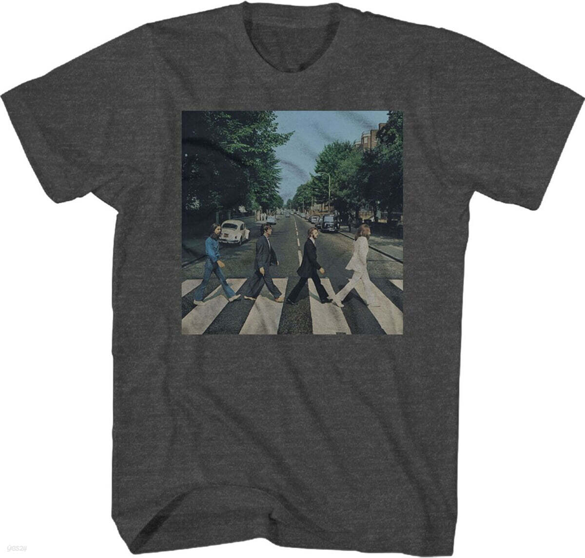 Beatles (비틀즈) - Abbey Road T-Shirt - Small Charcoal