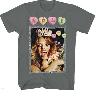 Hole - Live Through This T-Shirt - 2XL Charcoal