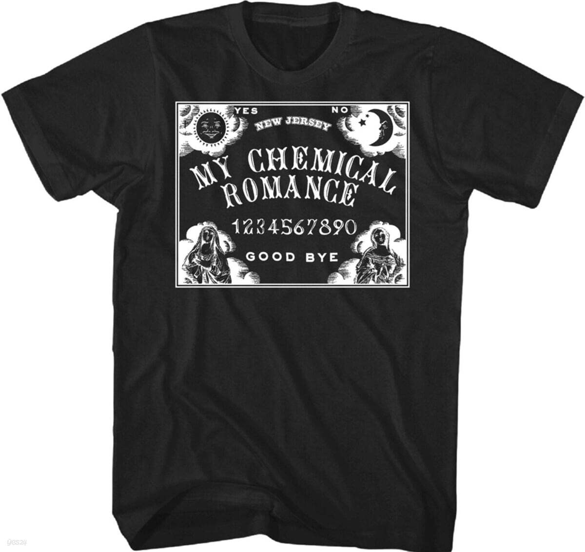My Chemical Romance (마이 케미컬 로맨스) - Ouija Board T-Shirt - Medium Black