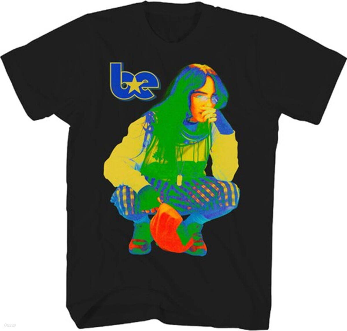 Billie Eilish (빌리 아일리시) - BE Photo Recycled EcoMax T-Shirt - XL Black