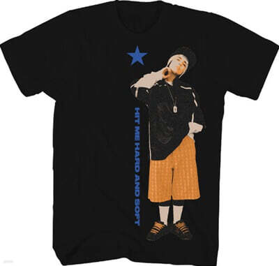 Billie Eilish (빌리 아일리시) - Hit Me Hard and Soft Recycled EcoMax Tour T-Shirt - Large Black