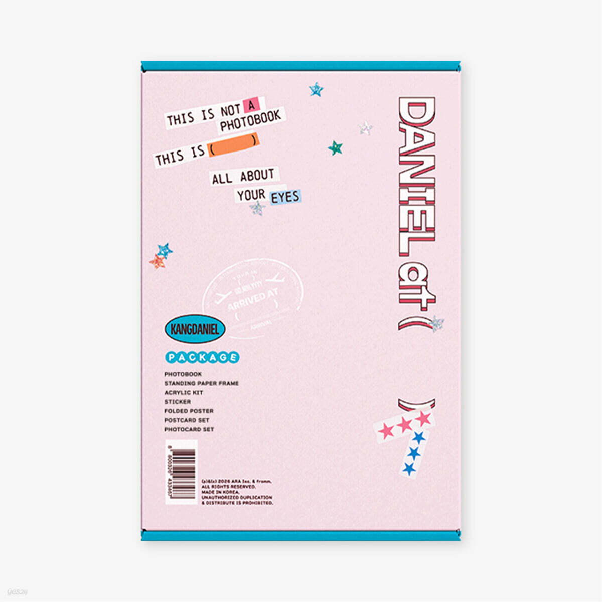 강다니엘 (KANG DANIEL) - KANGDANIEL PHOTOBOOK [DANIEL at (ㅤㅤㅤ)]