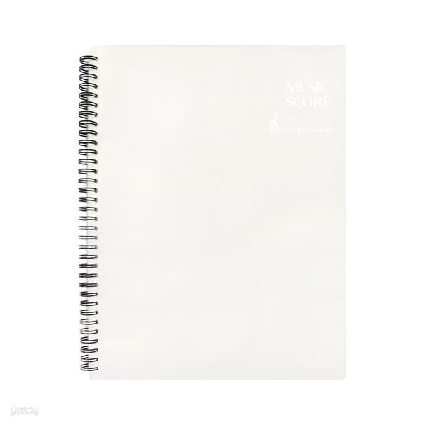 모닝글로리 뮤직스코어 음악파일 40P (투명) 악보파일
