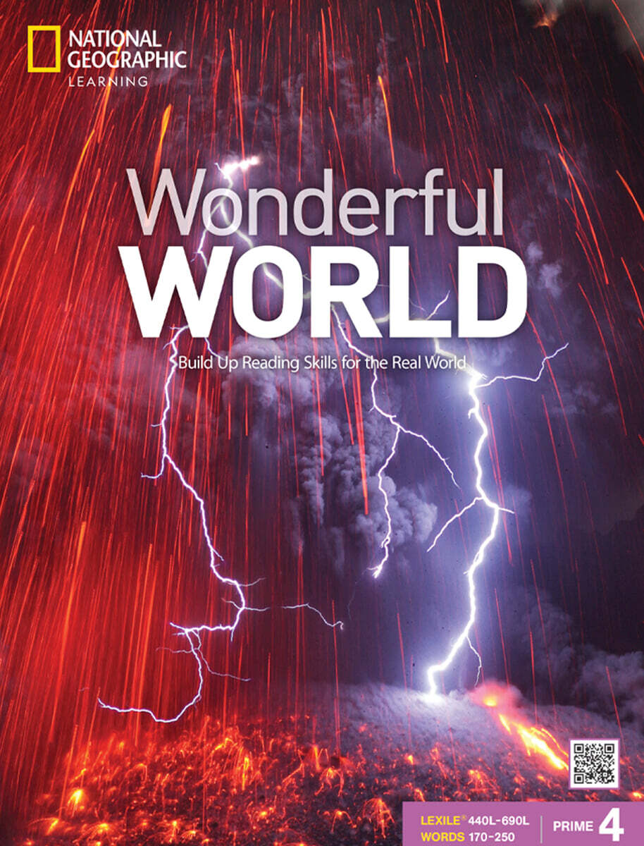Wonderful WORLD PRIME 4 Student Book with App QR