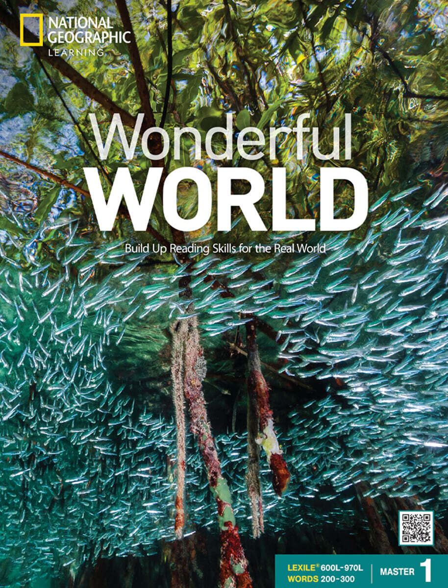 Wonderful WORLD MASTER 1 Student Book with App QR