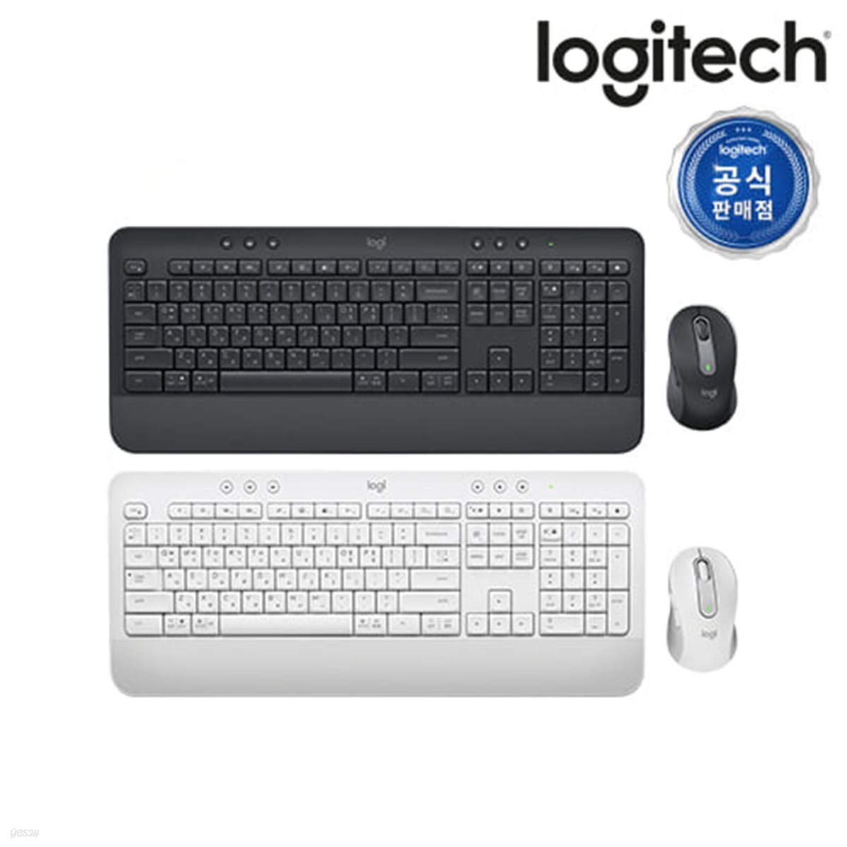 [로지텍코리아] 무선 키보드 마우스세트 (MK650)/무선콤보/Logi Bolt USB 수신기