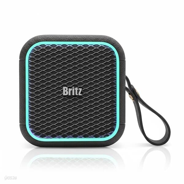 Britz 브리츠인터내셔널 BZ-WX3 블랙 휴대용 블루투스 스피커 TWS LED무드