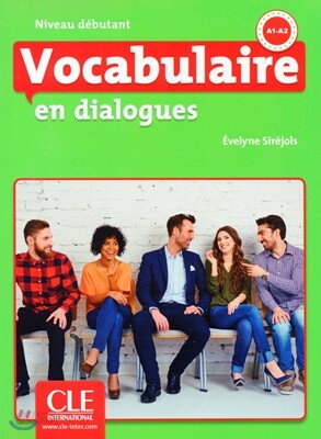 Vocabulaire en dialogues - Niveau debutant, m. Audio-CD (Paperback) - Niveau A1-A2