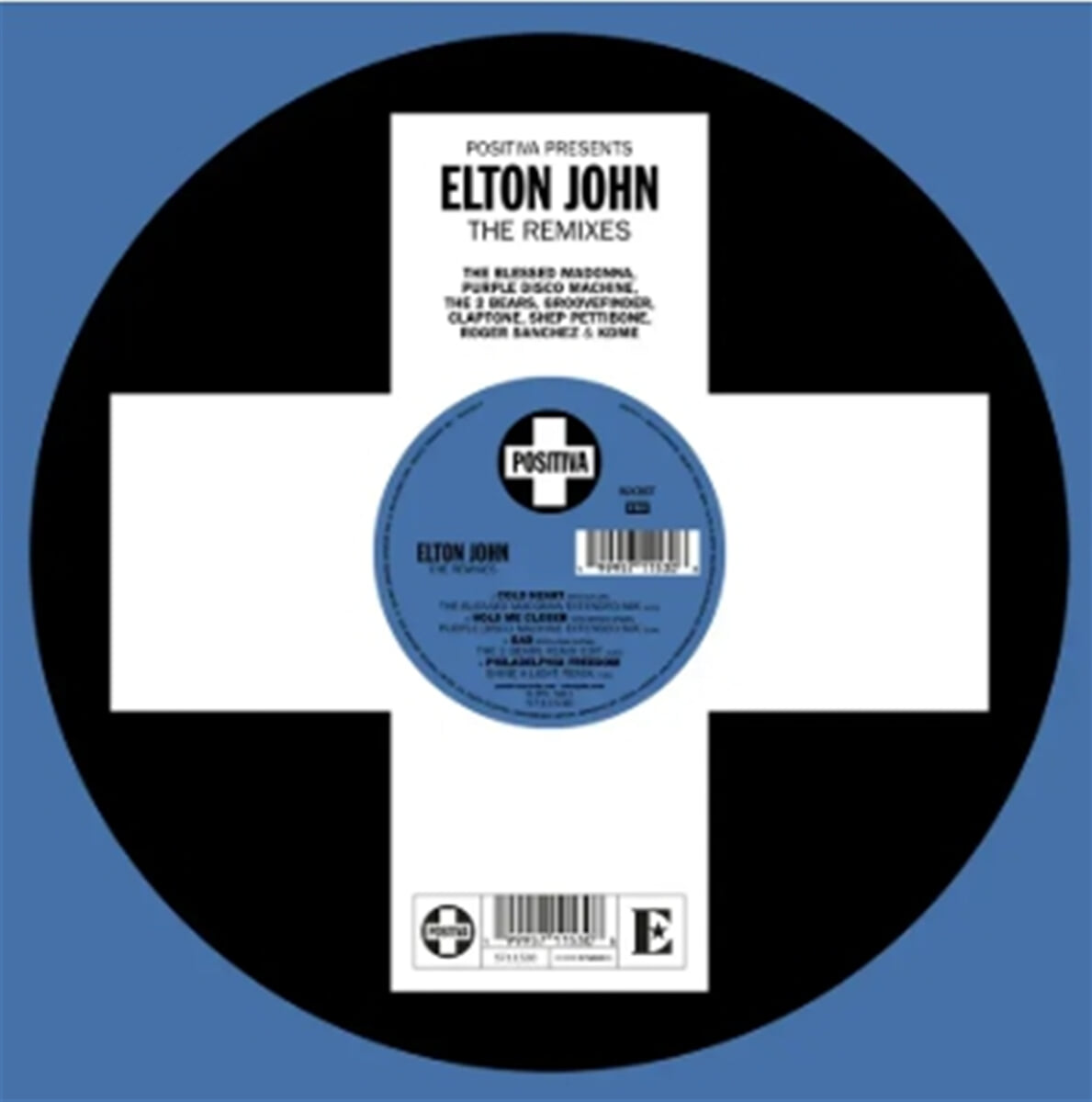 Elton John (엘튼 존) - Positiva Presents: Elton John - The Remixes [글로우 인 더 다크 컬러 LP]