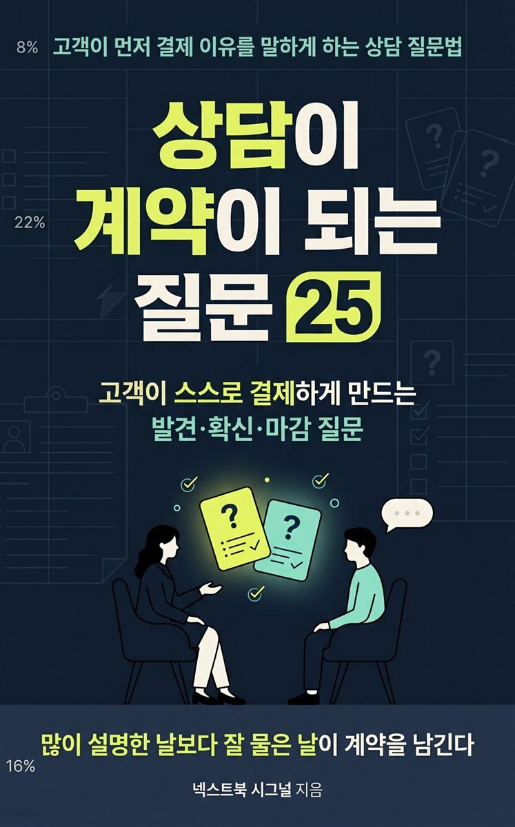 상담이 계약이 되는 질문 25