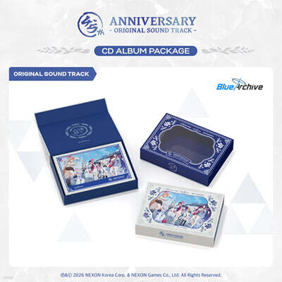 Blue Archive 4.5th Anniversary OST CD Album Package
