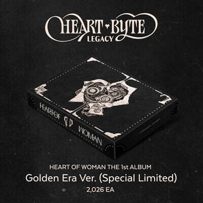 HEART OF WOMAN - THE 1st ALBUM [Heart Byte : LEGACY][Golden Era Ver.](Special Limited)