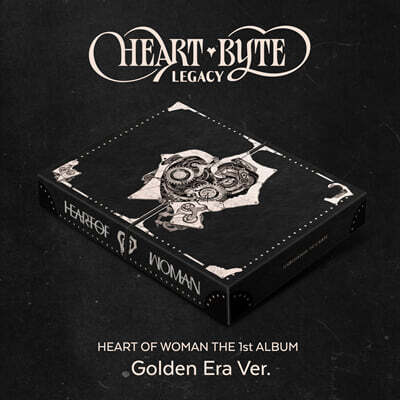HEART OF WOMAN (Heart of Woman) - THE 1st ALBUM [Heart Byte : LEGACY][Golden Era Ver.]
