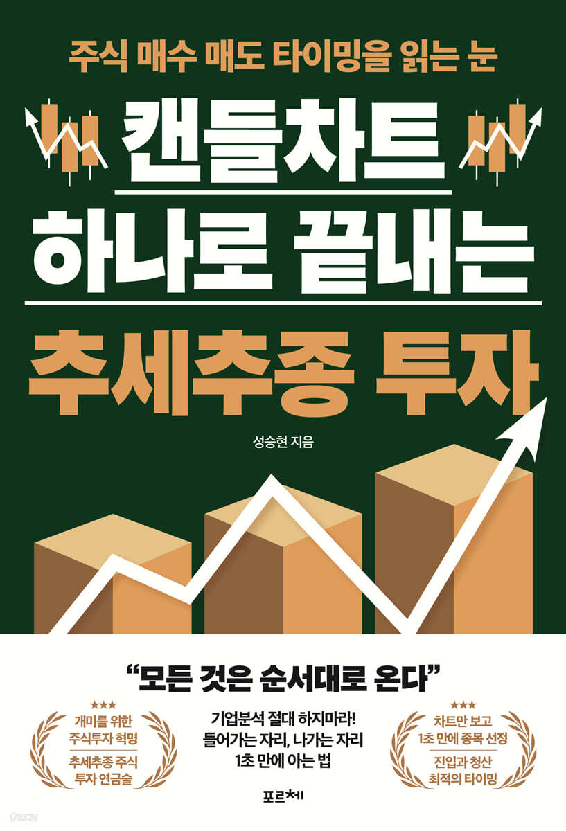 캔들차트 하나로 끝내는 추세추종 투자 (큰글자도서)