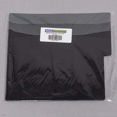 LP 컬렉션 정리 및 분류를 위한 12인치 레코드 디바이더 카드 세트 (Bags Unlimited DLPP40K5PK - 12 Inch LP Divider Cards - 40 Guage - 5 Pack - Black)