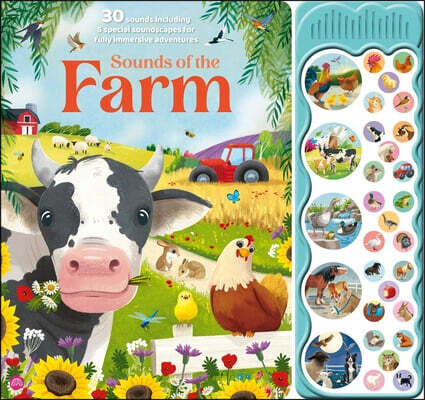 Sounds of the Farm: A 30-Button Sound Book Including 5 Immersive Soundscapes