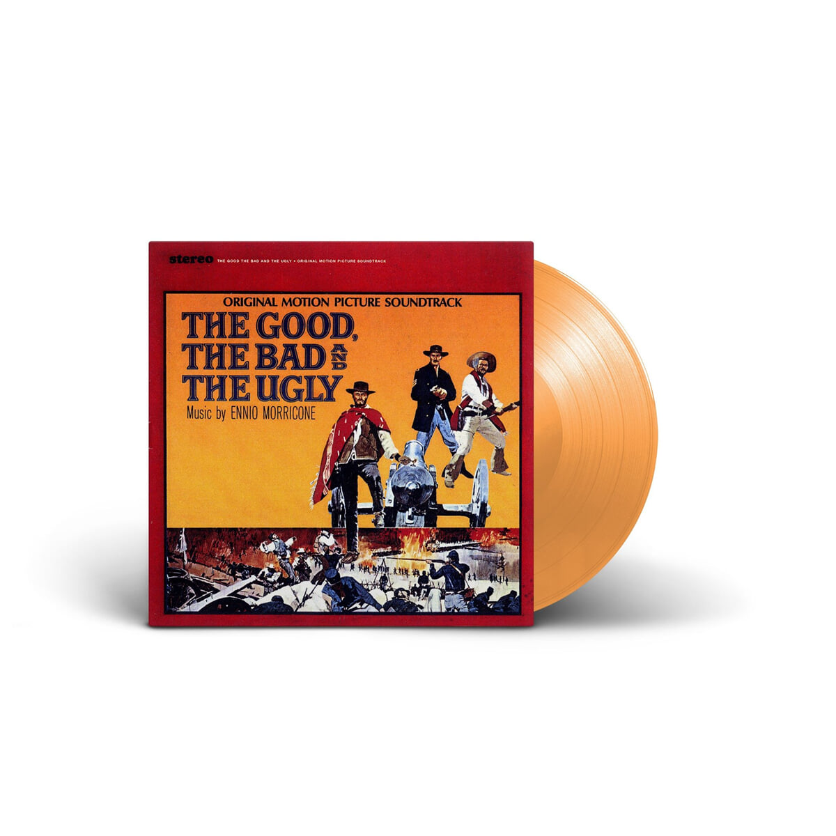 석양의 무법자 영화음악 (The Good, The Bad And The Ugly OST by Ennio Morricone 엔니오 모리꼬네) [오렌지 컬러 LP]