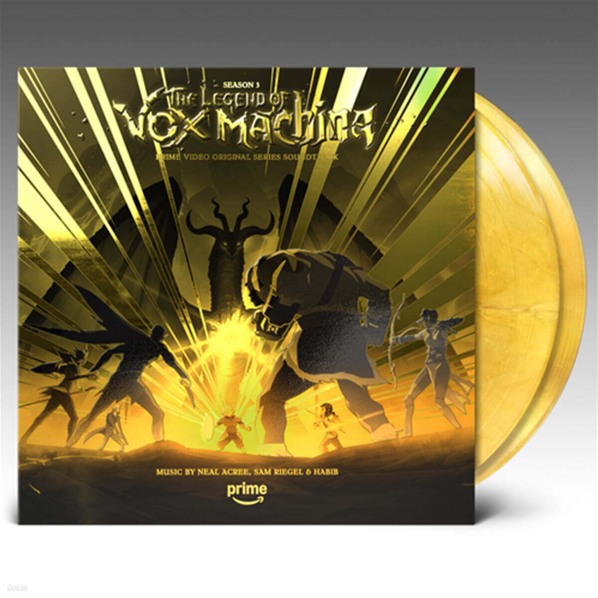 복스 마키나의 전설 시즌 3 애니메이션 음악 (The Legend Of Vox Machina: Season 3) [골드 컬러 2LP]