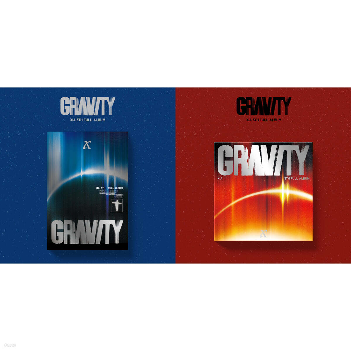김준수 (XIA) - 5th FULL ABLUM [GRAVITY][Cosmic Ver. + Orbit Ver. 2종 SET]