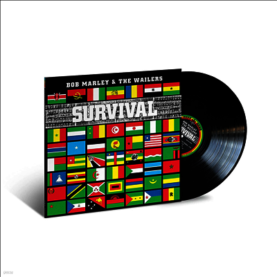 Bob Marley & The Wailers — Survival (Jamaican Reissue) 앨범 커버