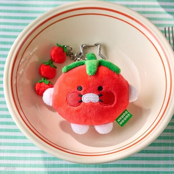 춘도락 토마토 키링인형_춘식이